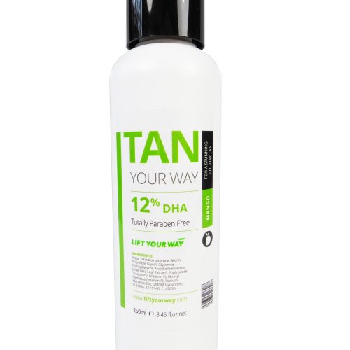 Sample size 12% spray tan